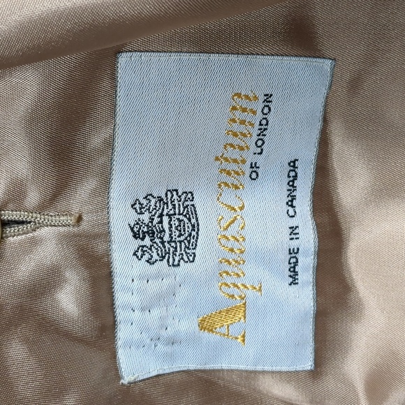 Vintage Aquascutum Agua 5 London Trench Coat with Liner/ Car Coat - Picture 3 of 8